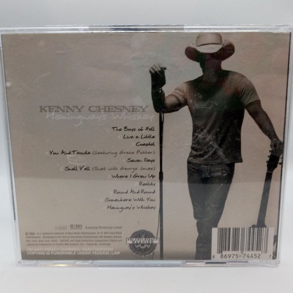 Kenny Chesney Hemingways Whiskey CD Music Country Singer Songs - Picture 2 of 4